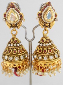 Polki Earrings